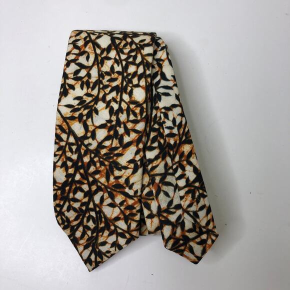 Vintage Retro 70's Tree Tie Unisex Groovy - Picture 3 of 3